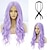 cheap Beauty Tools-Orange Wig for Women Long Water Wave Synthetic Hair Wigs Ginger Wig OmbreWine Blue Pink Brown Gray Black Purple Green 26 Inch With 3PCS Wig Stand