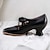 cheap Women&#039;s Heels-Women&#039;s Vintage Lace-Up Leather Heels - Elegant Cut-Out Oxford Shoes for Retro and Formal Occasions