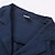 abordables Chemises lin et coton-Homme Chemise Chemise en lin et coton Chemise en coton blanc Chemise décontractée Noir Blanche bleu marine Manche Courte Plein Collier de camp Eté Plein Air Hawaïen Vêtement Tenue Bouton bas