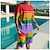 cheap Carnival Costumes-LGBT LGBTQ Rainbow Adults&#039; Men&#039;s Pride Parade Pride Month Masquerade Easy Halloween Costumes