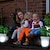 tanie Oświetlenie krajobrazowe-ledowe lampy solarne kwitną doniczkę, oświetlenie patio oświetlenie trawnika dekoracje świąteczne dekoracja podwórkowa dekoracja ogrodowa