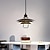 tanie Światła wiszące-Lampa wisząca LED w kształcie przezroczystego szkła o eleganckim wyglądzie 1-punktowa 38/48 cm metalowa nowoczesna sypialnia biuro 110-240 V