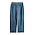voordelige Thuis-Voor heren Linnen broek Broek Zomerbroek Elastische taille Recht been Effen Kleur Comfort Ademend Volledige lengte Yoga Feestdagen Modieus Streetwear blauw Oranje Inelastisch