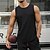 preiswerte Lauf-T-Shirts &amp; Tanktops-Herren Fitness Tank Top Tank Top Running Sport Top Tank Top Sport Ärmellos Weste / Fahrradweste Casual Athlässigkeit Atmungsaktiv Schnelltrocknend Weich Fitnesstraining Laufen Gehen Sportbekleidung