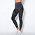 billige Yoga Leggings &amp; Tights-Dame Yogabukser Yoga Leggings Netting Lapper Høy Midje Yoga &amp; Danse Sko Treningsøkt Pilates Strømpebukse Fargeblokk Mørkegrå Svart Militærgrønn Spandex sport Sportsklær Elastisk Tynn