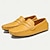 tanie Półformalny-Męskie Mokasyny i buty wsuwane Wygodne loafery Penny Loafers Skóra Wygodny Niepoślizgowy / a Mokasyny Srebrny Czarny Biały