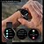 abordables Pulseras inteligentes-696 Y88 Reloj inteligente 1.43 pulgada Pulsera inteligente Bluetooth Podómetro Recordatorio de Llamadas Seguimiento del Sueño Compatible con Android iOS Mujer Llamadas con Manos Libres Recordatorio