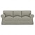Недорогие IKEA Крышки-Uppland 100% хлопок чехол для дивана однотонные стеганые чехлы серии ikea