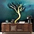 olcso Virág- és növények háttérkép-menő tapéták falfestmény fa élet tapéta falmatrica borító nyomat ragasztó szükséges 3D hatás vászon lakberendezés
