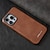 cheap iPhone Cases-Phone Case For iPhone 15 Pro Max Plus iPhone 14 13 12 Pro Max Plus Back Cover Support Wireless Charging Shockproof Retro TPU PC PU Leather