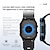 abordables Montres connectées-C26 Montre intelligente 1.96 pouce Smartwatch Montre Connectée Bluetooth Podomètre Rappel d&#039;Appel Moniteur d&#039;Activité Compatible avec Android iOS Femme Hommes Longue Veille Mode Mains-Libres