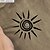 billige Etnisk stil-Herre Tribal Bandana print T-shirt Henley-skjorte Kortærmet 3D-udskrivning Designer Etnisk Afslappet Daglig Sommer Forår Gul Brun Grøn Stående krave Henley T-shirt