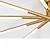 billiga Plafonder-led takljuskrona 13,5cm 8/10/12 huvud dimbar metall galvaniserad/målad finish modern nordisk stil vardagsrum sovrum 110-240v 38/64/80w endast dimbar med fjärrkontroll