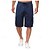 cheap Classic-Men&#039;s Cargo Shorts Sweat Shorts Drawstring Elastic Waist Plain Breathable Soft Casual Weekend Fashion Streetwear Loose Fit Denim Blue Black Micro-elastic