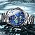 voordelige Quartz-horloges-Heren Quartz horloges Modieus Zakelijk Polshorloge Weergave maanfase Lichtgevend Kalender WATERDICHT Teräs Horloge
