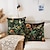 זול סגנון חיות-פרחי וינטג&#039; כיסוי כריות דקורטיביות כיסוי כריות מרובע רך 2 יחידות ציפית לחדר שינה סלון ספה כיסא ספה