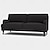 cheap IKEA Covers-STOCKSUND Sofa Cover 3 Seater Solid Color Quilted Velvet Slipcovers IKEA Series