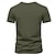 ieftine Tricouri 3D Bărbați-Drapelul SUA american Soldat Sport Modă Bărbați Tipărire 3D Tricou Stradă Sport exterior Ziua Independenței Americane Tricou Negru Trifoi Stil Nautic Cămașă Vară Primăvară Îmbrăcăminte S M L XL XXL