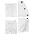 cheap Luxury Linen Pants-40% Linen Men&#039;s Linen Pants Trousers Summer Pants Drawstring Elastic Waist Side Button Plain Breathable Comfortable Office / Career Daily Vacation Classic Casual Black White