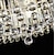 cheap Chandeliers-LED Chandelier 50/60cm 6/8 Head Bulb Not Included Electroplated Finish Crystal Metal Modern Contemporary Style Bedroom Dining Room MIni Pendant 110-240V