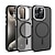 Χαμηλού Κόστους iPhone Θήκες-τηλέφωνο tok Για iPhone 15 Pro Max Plus iPhone 14 13 12 11 Pro Max Plus Πίσω Κάλυμμα Θήκη μαγνητικής προσρόφησης Υποστήριξη ασύρματης φόρτισης Ανθεκτική σε πτώσεις TPU PC