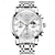 baratos Relógios Quartz-OLEVS Masculino Relógios de Quartzo Esportivo Moda Relógio Casual Relógio de Pulso Exibição da fase da lua Luminoso Calendário Cronógrafo Aço Assista
