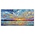billiga Oljemålningar-handmålade oljemålningar canvas väggkonst dekoration modern abstrakt solnedgång skymning hav landskap för vardagsrum heminredning rullad ramlös osträckt målning