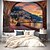 billige Ocean Beach Tapestry-Grækenland landskab hængende gobelin vægkunst stort gobelin vægmaleri indretning fotografi baggrund tæppe gardin hjem soveværelse stue dekoration