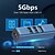 billige Periferiutstyr til datamaskiner-usb expander 4-i-1 3.0hub splitter type-c 100 megabit nettverkskort notebook en dra fire expander