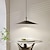 abordables Suspension-Suspension LED pour îlot de cuisine, 1 lumière, 48 cm, métal, style nordique moderne, chambre à coucher, salle à manger, 85-265v