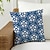 cheap Geometric Style-Geometric Flowers Decorative Toss Pillows Cover 4PC Soft Square Cushion Case Pillowcase for Bedroom Livingroom Sofa Couch Chair