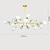 levne Design Sputnik-stropní lustr 125cm 9/12/15/18 hlavová žárovka není součástí dodávky kovové galvanizované povrchy moderní severský styl obývací pokoj ložnice 110-240v