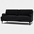 cheap IKEA Covers-STOCKSUND Sofa Cover 3 Seater Solid Color Quilted Velvet Slipcovers IKEA Series