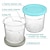 cheap Kitchen Utensils &amp; Gadgets-4pcs Ice Cream Pints Cup Containers With Lids Replacements For Ninja Creami Pints