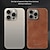 cheap iPhone Cases-Phone Case For iPhone 15 Pro Max Plus iPhone 14 13 12 Pro Max Plus Back Cover Support Wireless Charging Shockproof Retro TPU PC PU Leather