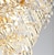 economico Lampadari-lampadario a led 50/65cm lampadina 9/12 testa non inclusa finitura elettrolitica cristallo metallo moderno stile contemporaneo camera da letto sala da pranzo mini sospensione 110-240v