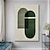 abordables Peintures Abstraites-Peinture abstraite blanche faite à la main sur toile, peinte à la main, 3d texturé, art mural vert moderne, peinture d'art pour salon, décoration de maison, pièce d'art d'hôtel