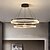 baratos Luzes da ilha-luminária pendente led 1/2 luz 40/60/80 cm formato de vidro transparente com design elegante acabamentos pintados estilo nórdico moderno 85-265v apenas regulável com controle remoto