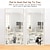 abordables Pantalla para ventana y puerta-Puerta de pantalla para mascotas mejorada puerta de pantalla para gatos con recubrimiento nano para sala de estar red anti-mosquitos y anti-mascotas con cremallera para dormitorio sala de estar cocina