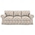 halpa IKEA Kansi-ektorp sohvanpäälliset 100% puhdasta puuvillaa kukkakuvioiset tikatut päälliset 2-istuttavalle 3-istuttavalle sohvalle ikea-sarja