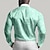 billige Skjorter med tryk til mænd-mænds fritidsskjorter satin kunstsilke formel sommer forår efterår turndown lange ærmer pink, grøn s, m, l