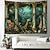 economico arazzi animali-Foresta tropicale leopardo appeso arazzo arte della parete grande arazzo decorazione murale fotografia sfondo coperta tenda casa camera da letto soggiorno decorazione