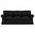 preiswerte IKEA Abdeckungen-Baumwoll-Ektorp-Sofabezug für 3 Sitze, Ektorp-Couchbezug mit 3 Kissenbezügen und 3 Rückenlehnenbezügen, waschbarer Ektorp-Schonbezug für Möbel