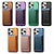 cheap iPhone Cases-Phone Case For iPhone 15 Pro Max Plus iPhone 14 13 12 11 Pro Max Plus Mini SE Magnetic Adsorption Magnetic Support Wireless Charging Card Slot TPU PC PU Leather