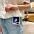 voordelige Samsung-hoesje-telefoon hoesje Voor Samsung Galaxy Z Flip 5 Z Flip 4 Z Flip 3 Achterkant met polsband Bling glitter glanzend Schokbestendig Vlinder PC