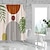baratos Cortinas de Banho-banheiro deco cortina de chuveiro com ganchos decoração de banheiro conjunto de cortinas de chuveiro de tecido à prova d&#039;água com 12 pacotes de ganchos de plástico
