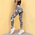 cheap Yoga Leggings &amp; Tights-Women&#039;s Yoga Pants Yoga Leggings High Waist Yoga Gym Workout Pilates Tights Tie Dye Black Orange Light Blue Spandex Sports Activewear Stretchy Slim
