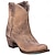 baratos Cowboy &amp; Western Boots-Feminino Botas Botas Cowboy Retro Sapatos de vestir Caminhada Casual Diário Couro Confortável Botas / Botins Mocassim Marron Cinzento Primavera Outono