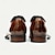 abordables Chaussures de Costume Classiques-Homme Chaussures habillées Cuir Cuir de vachette pleine fleur italien Confortable Antidérapantes Lacet Noir Marron Café