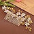 preiswerte Blumenmädchenkopfbedeckung-Haarkämme Kopfschmuck Künstliche Perle Strass Hochzeit Cocktail Elegant Luxus Mit Strass Kunstperlen Kopfschmuck Kopfbedeckung